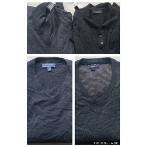 Lot of Men's tops, Cashmere, Italian Merino